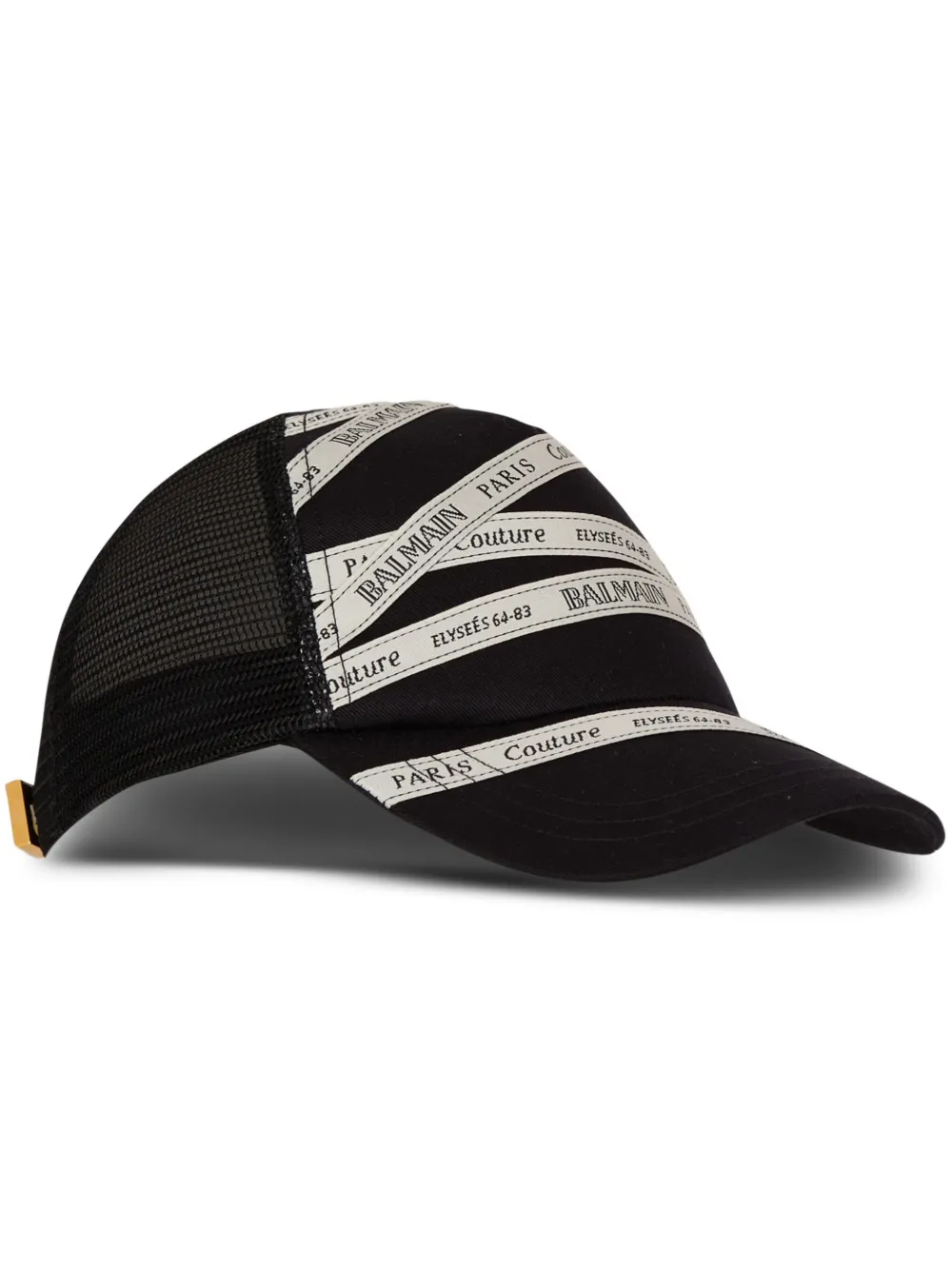 Baseballkappe mit Logo-Print