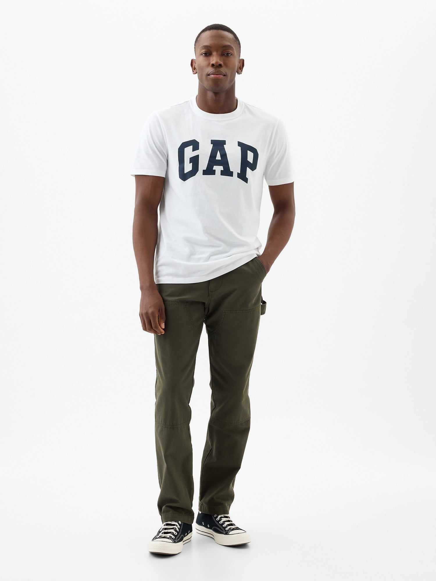 T-shirt with logo