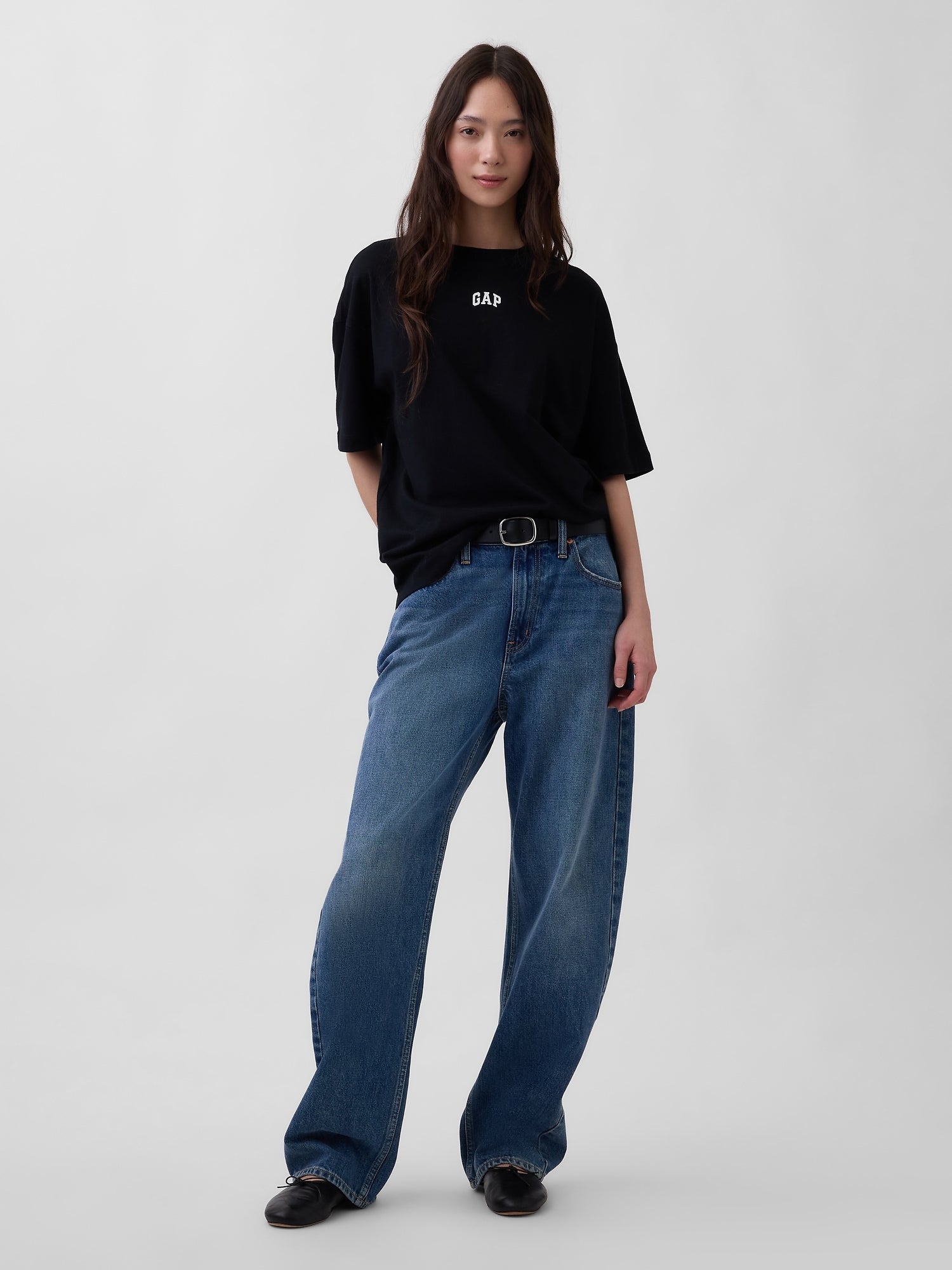 Oversize T-shirt with logo