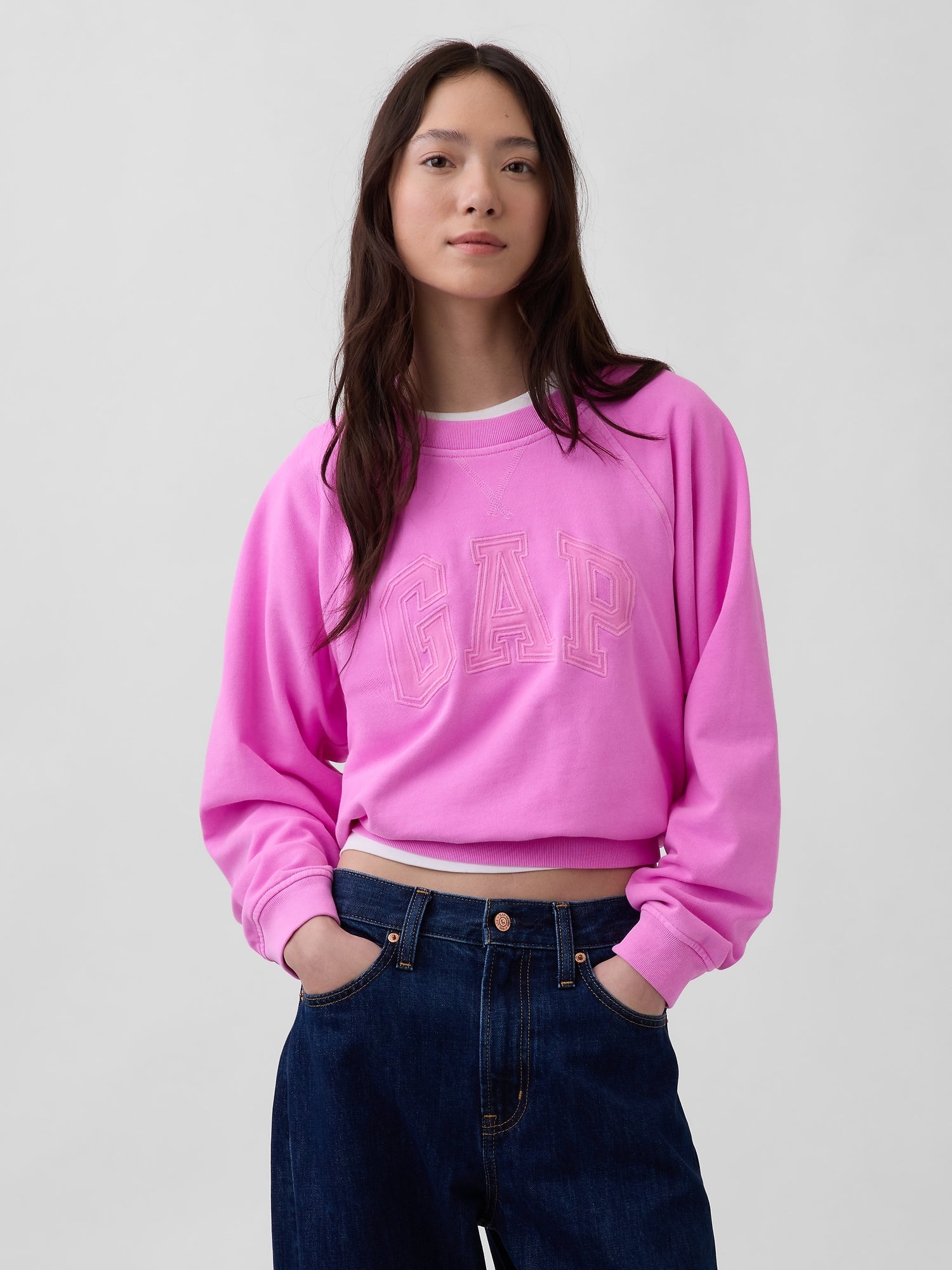 Sweatshirt mit Logo