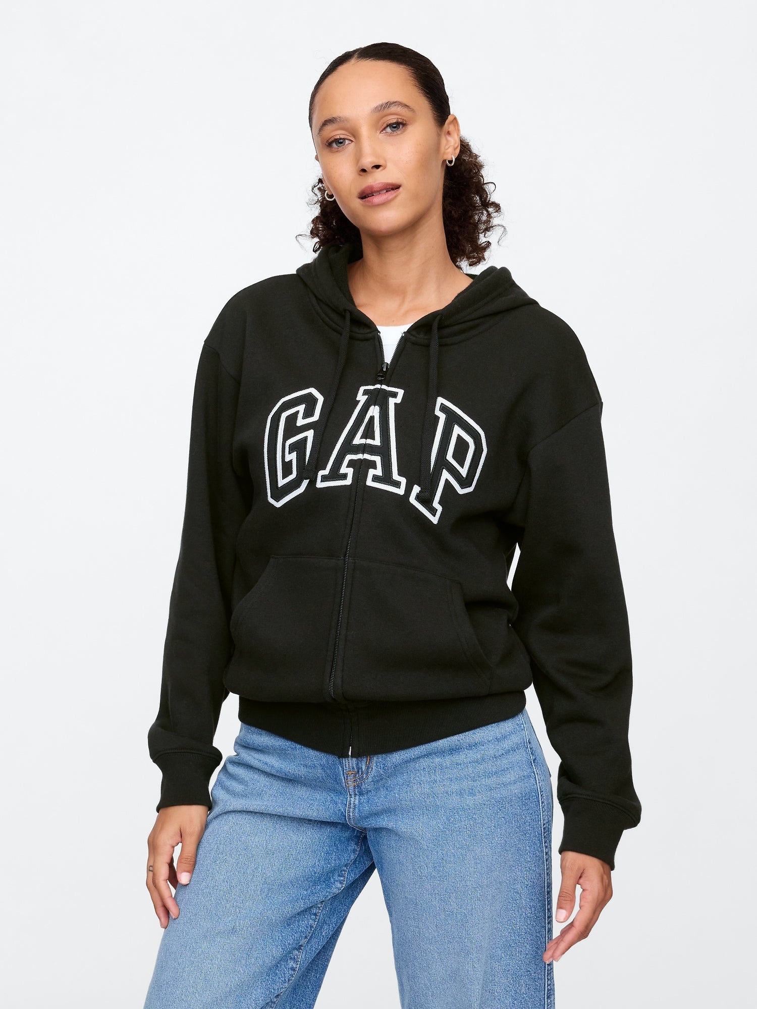 Damen-Kapuzenjacke mit GAP Logo