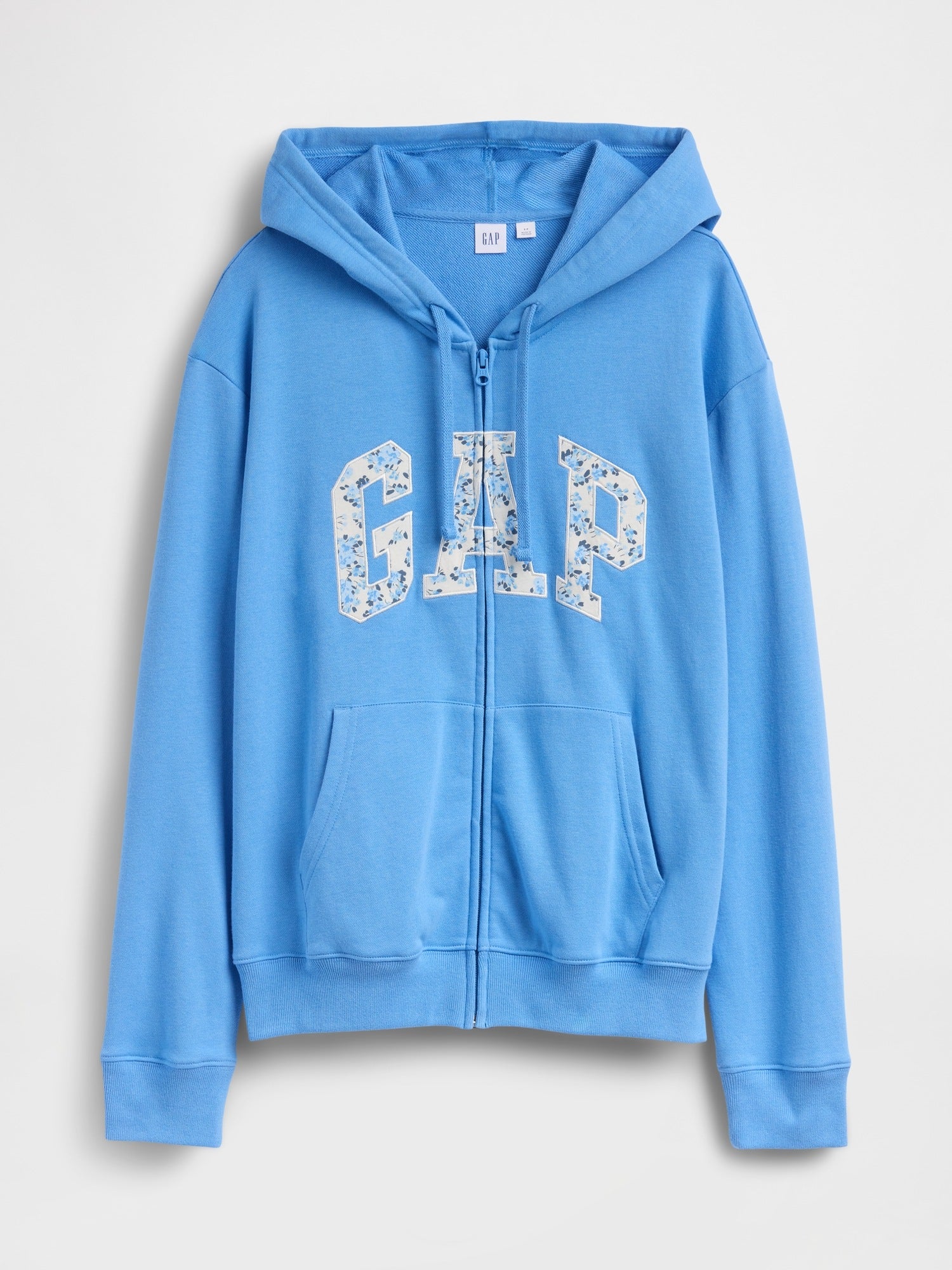 Hooded Sweatshirt Jacket with Logo