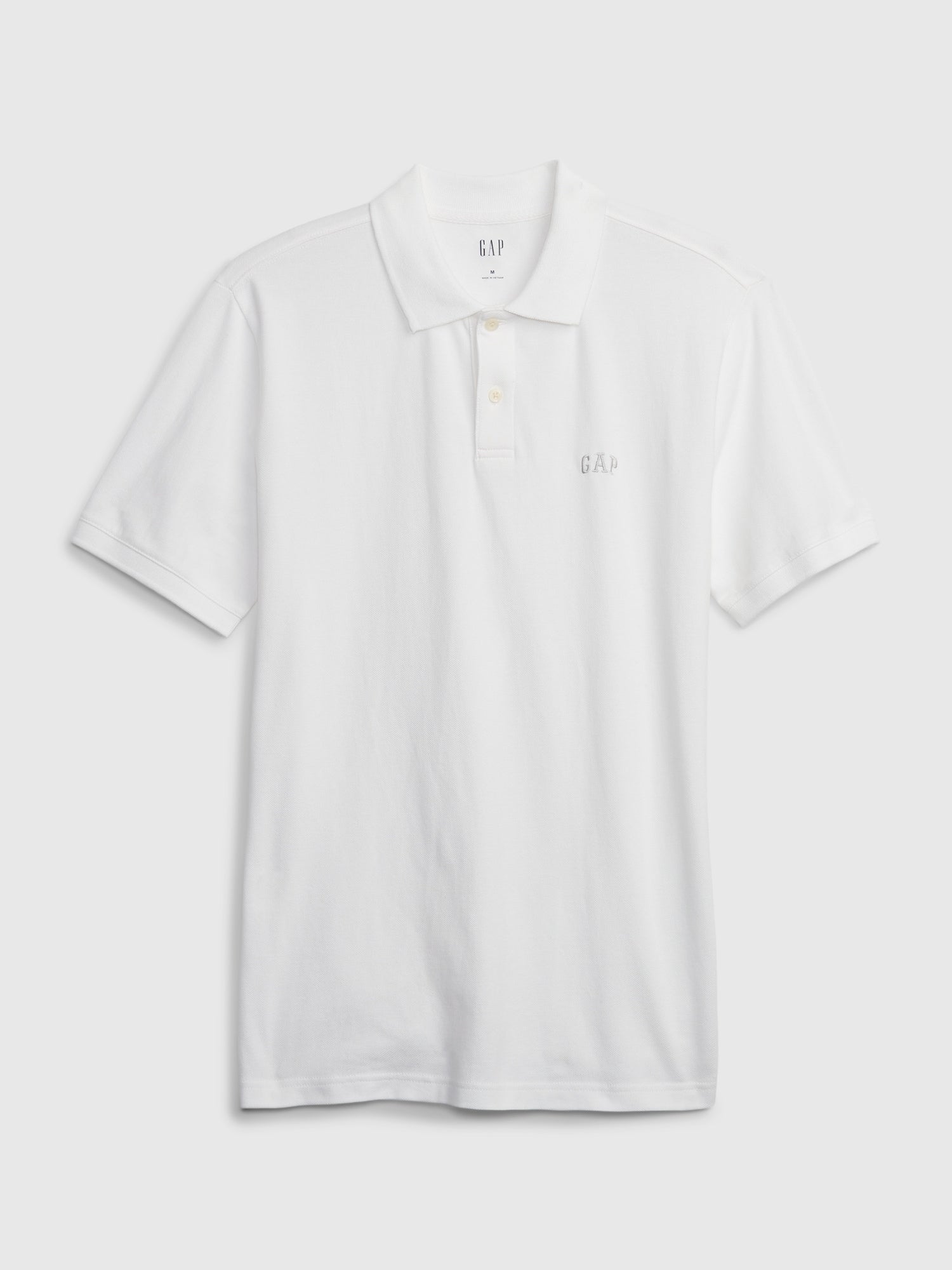 Piqué Poloshirt mit Logo