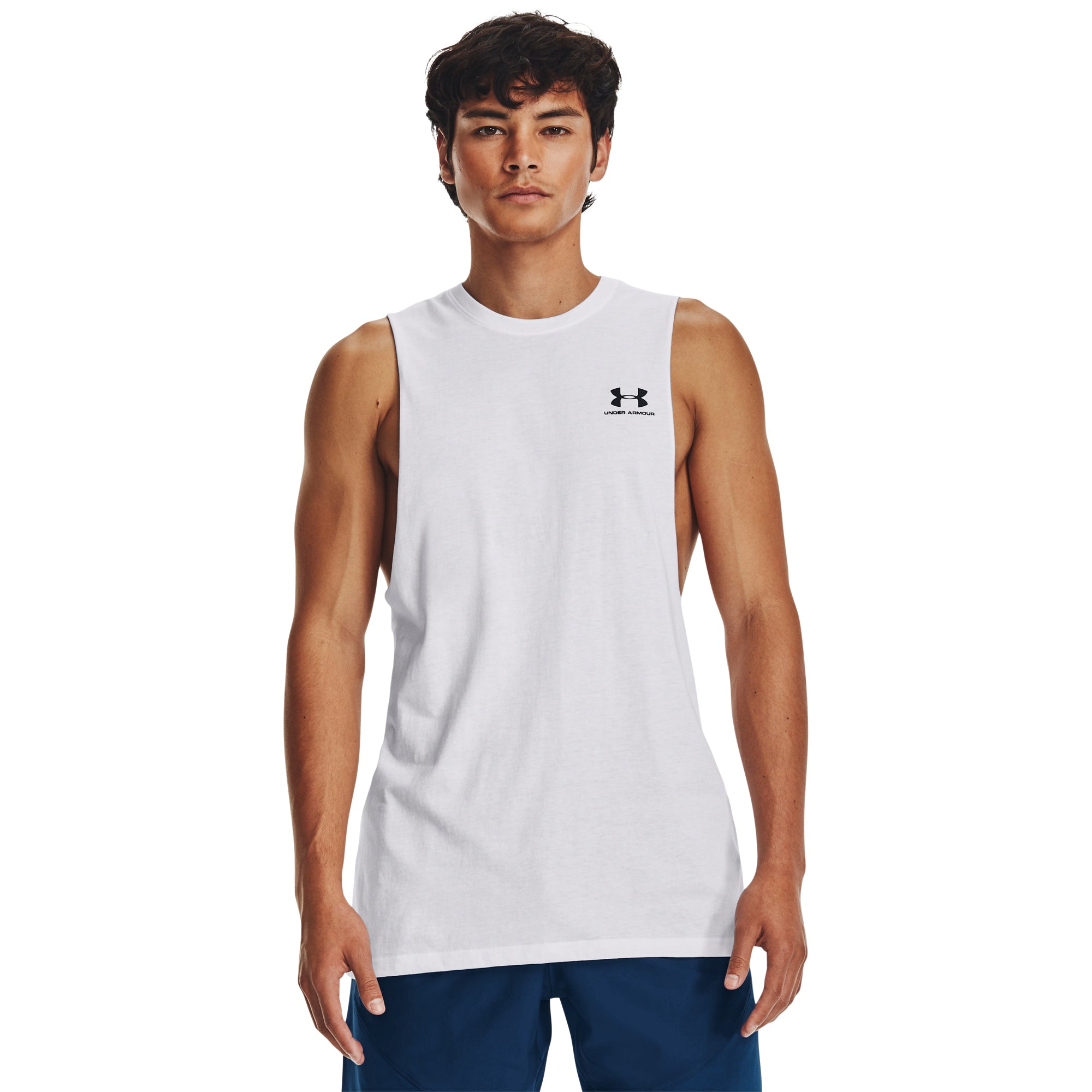UA Left Chest Cut Off Tanktop