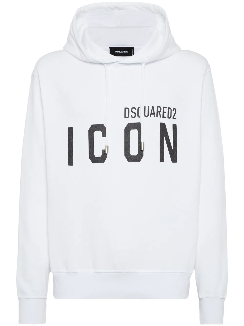 Hoodie with logo print