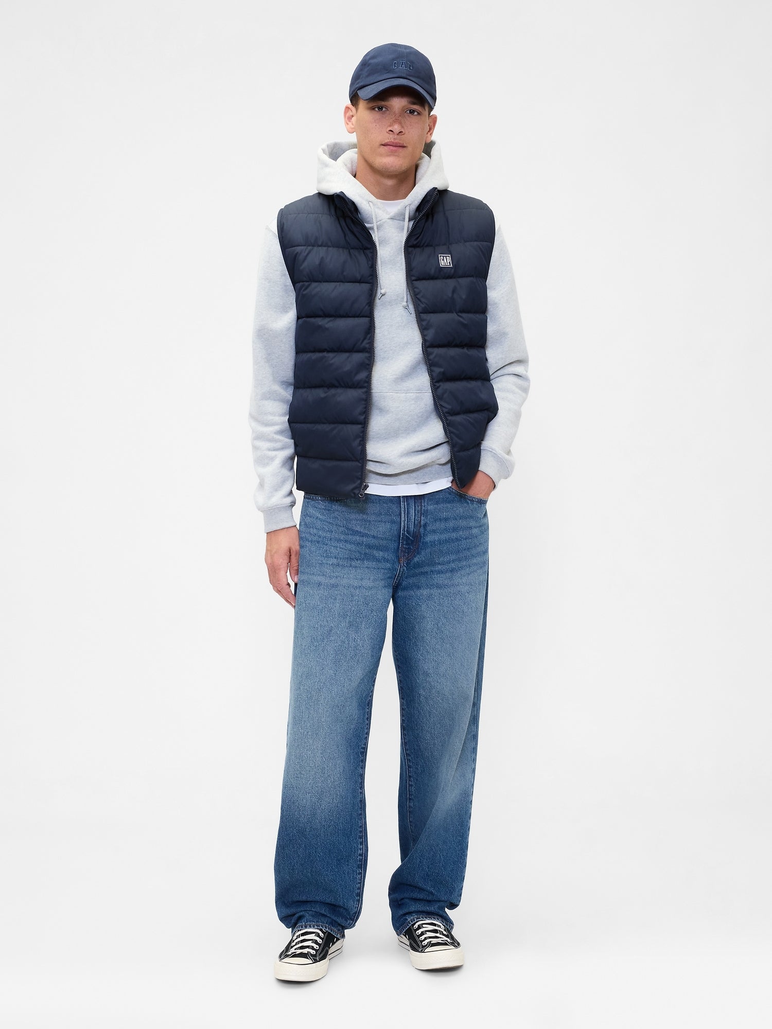 Men's quilted vest