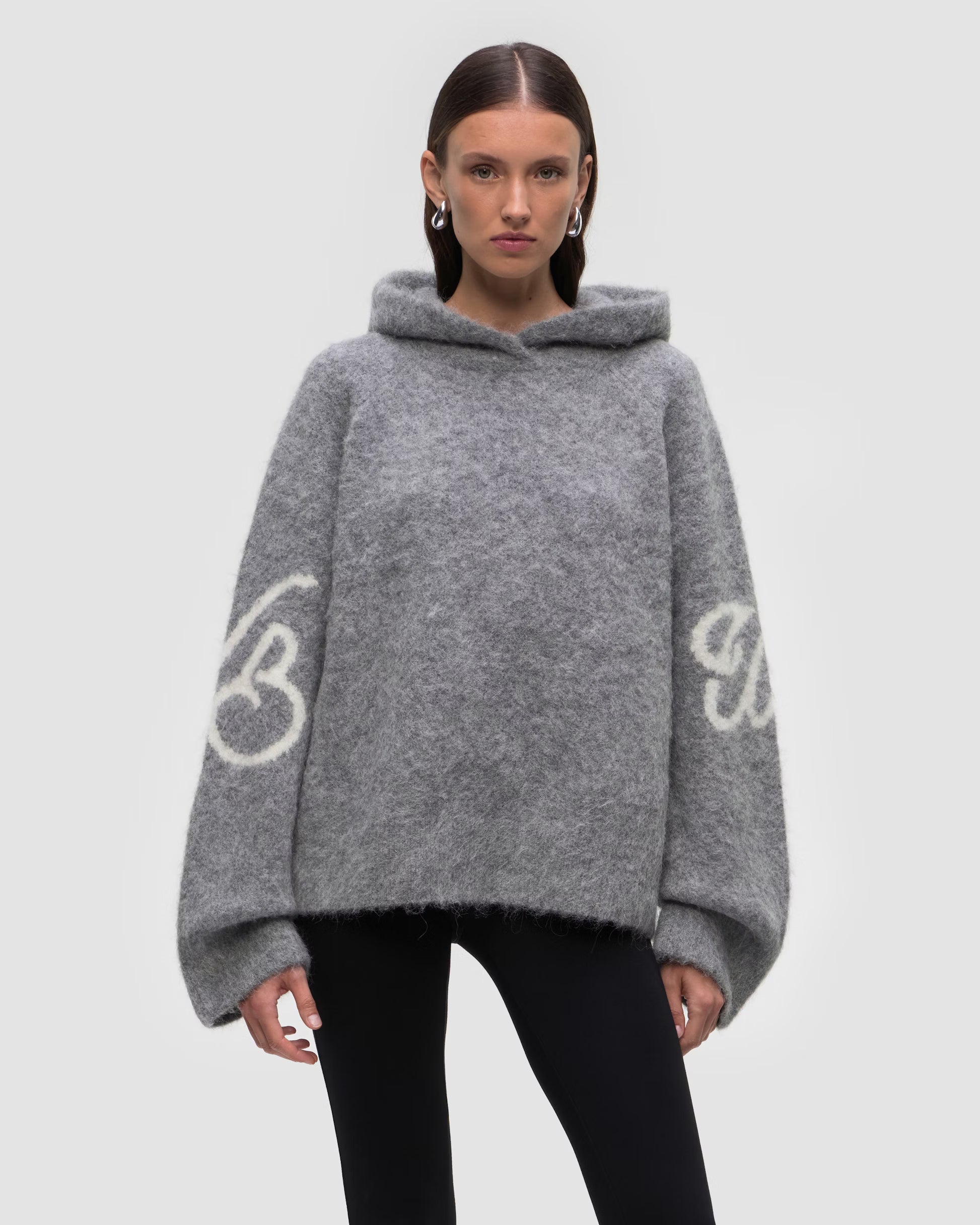 MIXAM knitted hoodie